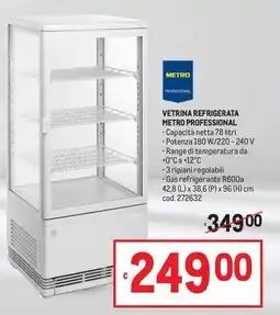 Metro Vetrina refrigerata Metro Professional offerta