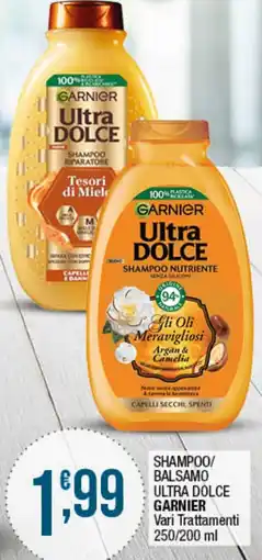 Maxi Sidis Shampoo/ balsamo ultra dolce garnier offerta
