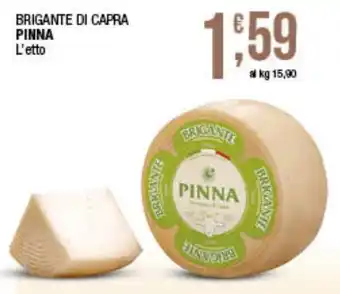 Maxi Sidis Brigante di capra Pinna offerta