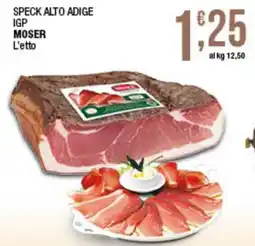 Maxi Sidis Speck Alto Adige IGP Moser offerta