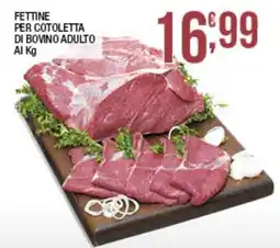 Maxi Sidis Fettine per cotoletta di bovino adulto offerta