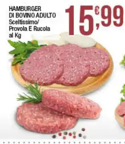 Maxi Sidis HAMBURGER DI BOVINO ADULTO Sceltissimo/Provola E Rucola offerta