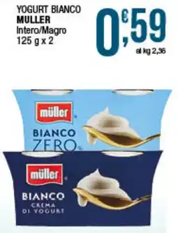 Maxi Sidis YOGURT BIANCO MULLER offerta