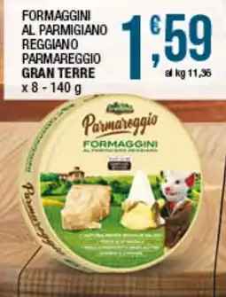 Maxi Sidis Formaggini al Parmigiano Parmareggio offerta