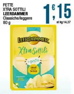 Maxi Sidis Fette Xtra Sottili Leerdammer offerta