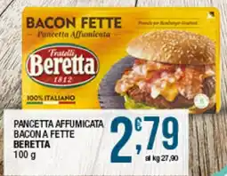 Maxi Sidis Pancetta Affumicata Bacon a Fette Beretta offerta
