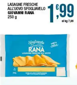 Maxi Sidis Lasagne fresche all'uovo RANA offerta