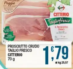 Maxi Sidis Prosciutto crudo taglio fresco citterio offerta
