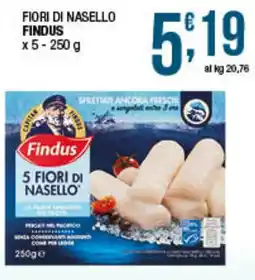 Maxi Sidis Fiori di Nasello Findus offerta