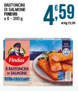 Maxi Sidis Bastoncini di Salmone Findus offerta