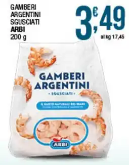 Maxi Sidis Gamberi argentini sgusciati Arbi offerta