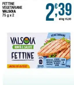 Maxi Sidis Fettine Vegetariane Valsoia offerta