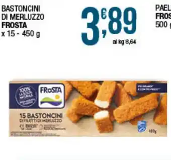 Maxi Sidis Bastoncini di merluzzo Frosta offerta