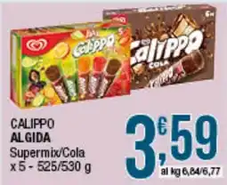 Maxi Sidis CALIPPO ALGIDA Supermix/Cola offerta