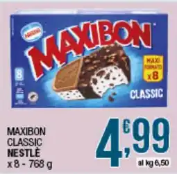 Maxi Sidis Maxibon classic NESTLÉ offerta