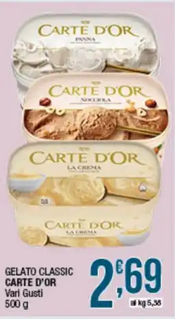 Maxi Sidis GELATO CLASSIC CARTE D'OR offerta