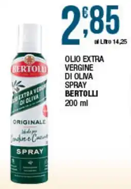 Maxi Sidis OLIO EXTRA VERGINE DI OLIVA SPRAY BERTOLLI offerta