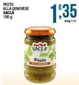 Maxi Sidis Pesto alla genovese Sacla offerta