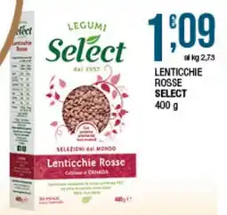 Maxi Sidis Lenticchie Rosse Select offerta