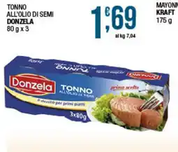 Maxi Sidis TONNO ALL'OLIO DI SEMI DONZELA offerta