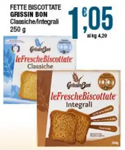 Maxi Sidis FETTE BISCOTTATE GRISSIN BON offerta