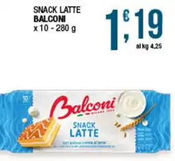 Maxi Sidis SNACK LATTE Balconni offerta