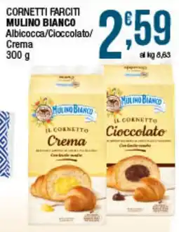 Maxi Sidis Cornetti Farciti Mulino Bianco offerta