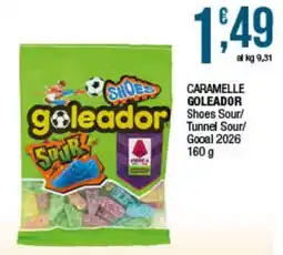 Maxi Sidis Caramelle Goleador Shoes Sour offerta