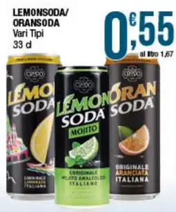 Maxi Sidis LemonSoda/OranSoda offerta