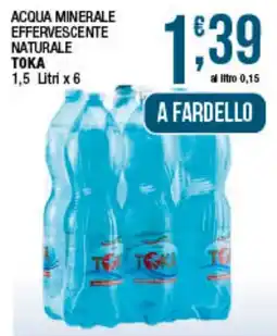 Maxi Sidis Acqua minerale effervescente naturale TOKA offerta