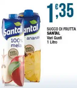 Maxi Sidis Succo di frutta SANTAL offerta