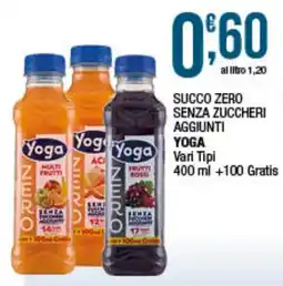 Maxi Sidis Succo Zero Yoga offerta