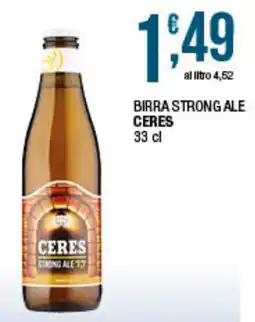 Maxi Sidis Birra Strong Ale Ceres offerta