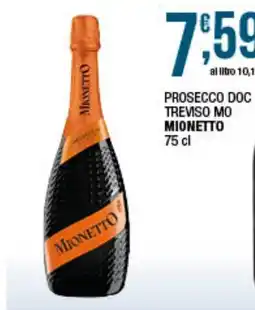 Maxi Sidis Prosecco DOC Mionetto offerta
