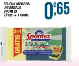 Maxi Sidis Spugna abrasiva universale Spontex offerta