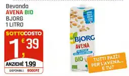 Supermercati Dok Beveranda Avena Bio Bjorg offerta