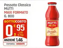 Supermercati Dok Passata Classica MUTTI offerta