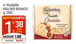 Supermercati Dok Piadelle Mulino Bianco offerta