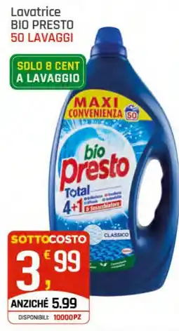 Supermercati Dok Lavatrice BIO PRESTO offerta