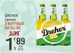 Supermercati Dok Dreher Lemon offerta