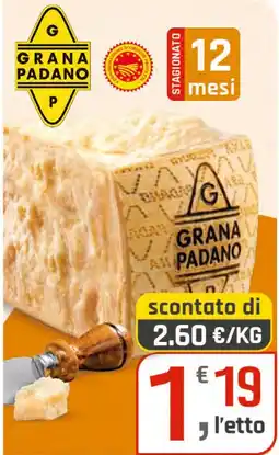 Supermercati Dok Grana Padano offerta