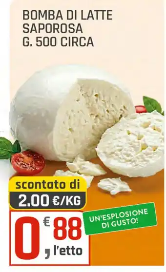 Supermercati Dok BOMBA DI LATTE SAPOROSA offerta