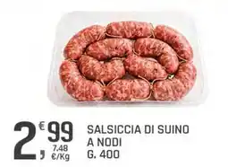Supermercati Dok SALSICCIA DI SUINO A NODI offerta