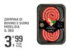 Supermercati Dok Zampina di Bovino e Suino Midelizia offerta