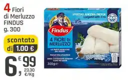 Supermercati Dok 4 Fiori di Merluzzo Findus offerta
