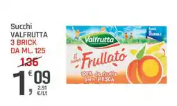 Supermercati Dok Succhi VALFRUTTA offerta