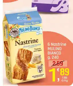 Supermercati Dok Nastrine MULINO BIANCO offerta