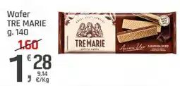 Supermercati Dok Wafer TRE MARIE offerta