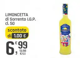 Supermercati Dok LIMONCETTA di Sorrento I.G.P. offerta