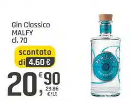 Supermercati Dok Gin Classico MALFY offerta